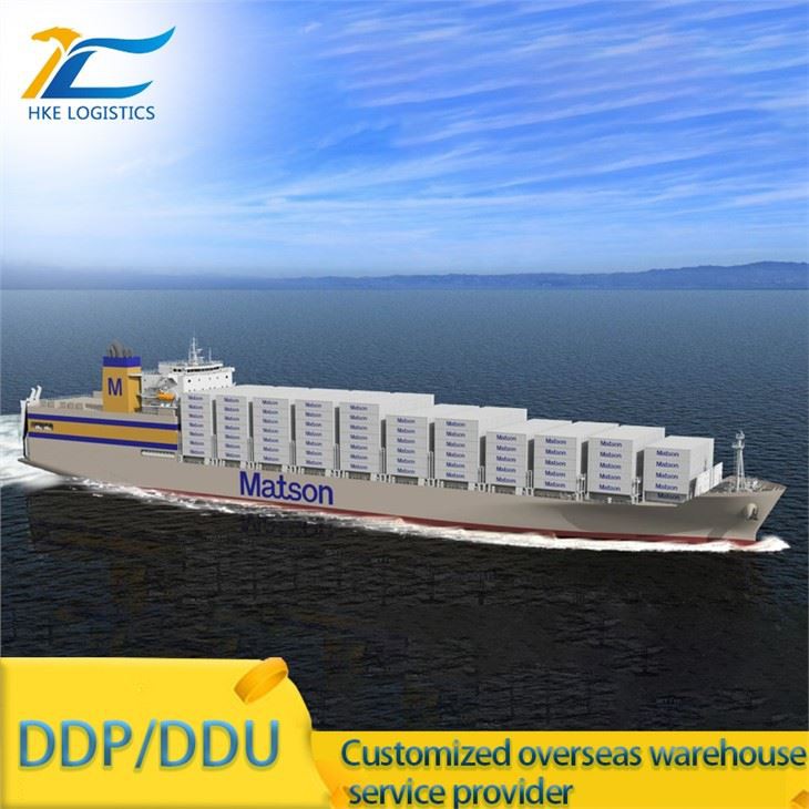 Professionel speditør Tilpasningsservice DDP Dør-til-dør Søfragt Oversize-produkter Levering fra Kina til USA